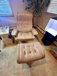 Vintage Ekornes Stressless Leather Recliner