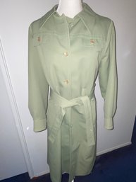 Vintage Seafoam Green Coat Forecaster Of Boston