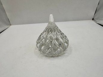 Jonah Crystal Hersheys Candy Kiss Paperweight.