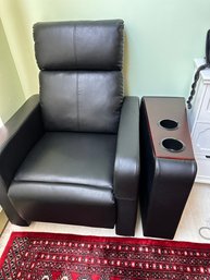 Black Recliner Chair With Cup Holder