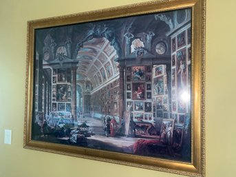 Large Framed Art Gallery Picture