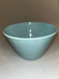 Vintage Blue Delphite Fire King Mixing Bowl