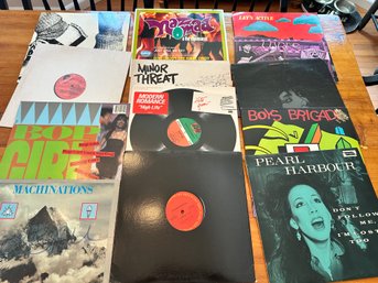 Vinyl. 30 LPs, 13 45s