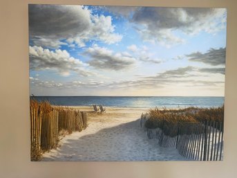 Canvas Beach Painting
