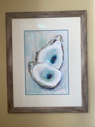 Kim Hovell Framed Oyster Art