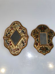 Pair Of Mirrors Handmade In Peru