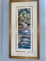Portofino Framed Art Numbered