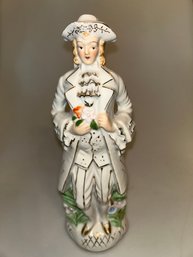 Vintage Ceramic Occupied Japan French Colonial Man Figurine