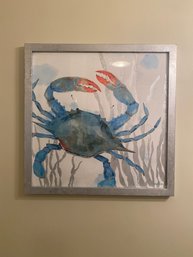 Framed Crab Picture