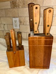 Butcher Block Knife & Block Sets