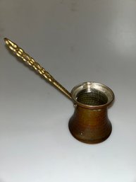 Vintage Turkish Copper Coffee Pot