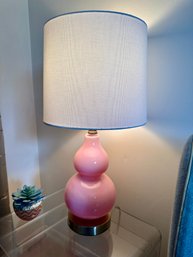 Cool Pink Ceramic Lamp