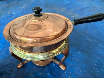 Copper And Brass Chafing Dish