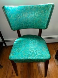 Vintage Retro Teal Green Chair