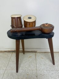 Mid Century Smoking Stand / Musical Instruments