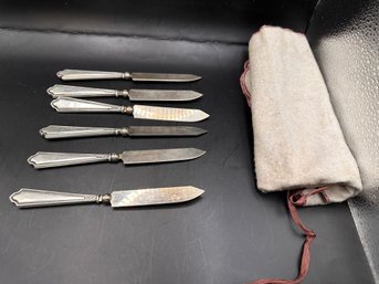 Sterling Silver Knife Set