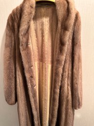 Mink Fur Coat. Small