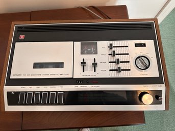 Vintage Hitachi Stereo Cassette AM/FM