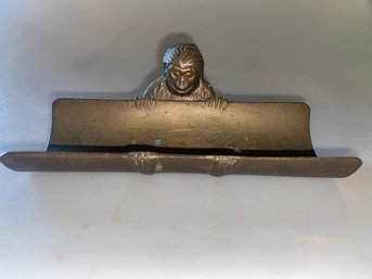 Bronze Monkey Pen / Glasses Holder Tray