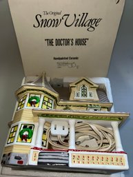 Dept 56 Snow Village 'THE DOCTOR'S HOUSE'