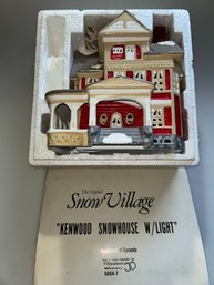 Dept 56 Snow Village 'KENWOOD SNOWHOUSE W/LIGHT'