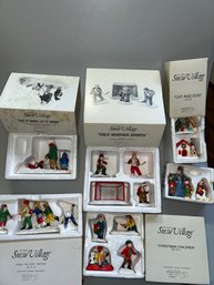 Lot Of Dept 56 People Figurines