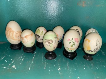 Hand Painted Japanese Real Eggs