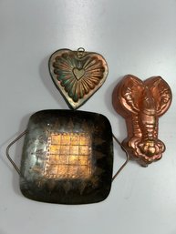 Copper Molds & Plate