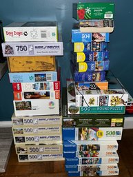 Lot Of Assorted Puzzles