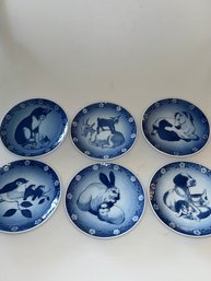 Sven Vestergaard Royal Copenhagen  Porcelain Plates