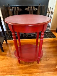 Small Red Table