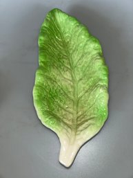 Royal Winton Green Lettuce Leaf Plate