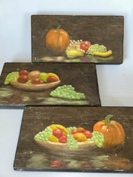 Hand Painted Wooden Wall Plaques