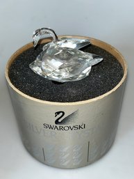 Swarovski Crystal Swan Figurine