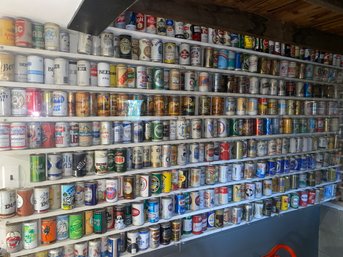 Lot 1 Vintage Beer Cans - About 408