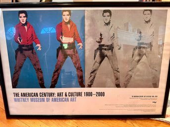 Whitney Museum Of American Art Elvis Poster