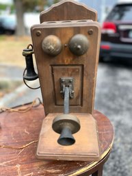 'The Country Belle' Antique Radio Wall Telephone