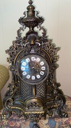 Italian Baroque Style Mantel Clock