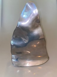 Aluminum Abstract Sail Sculpture By Hoselton  Signed