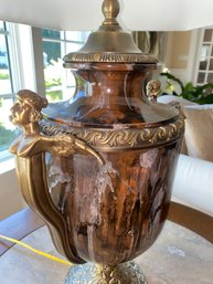 Roman Style Urn Lamp