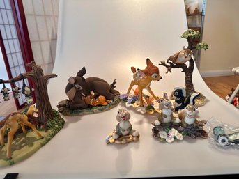 Disney Bambi 7 Pieces With Some Certificates
