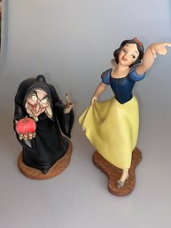 Walt Disney Snow White & Witch Figurines