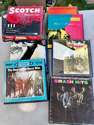 Lot Of About 9 Reel-to-reel Tapes