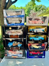 Lot C NIB TEN  Collectible Model Cars