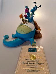 Disney The Reluctant Dragon With Certificate Of Authenticity