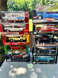 Lot E NIB TEN Collectible Toy Cars