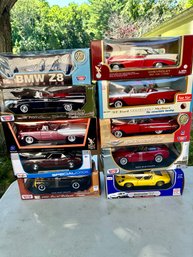 Lot G NIB TEN Collectible Toy Cars