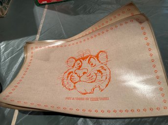 Six Tony The Tiger Placemats Vintage