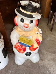 Snowman Blow Mold