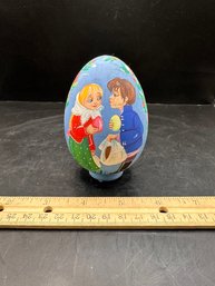 Made In Russia Wooden Egg